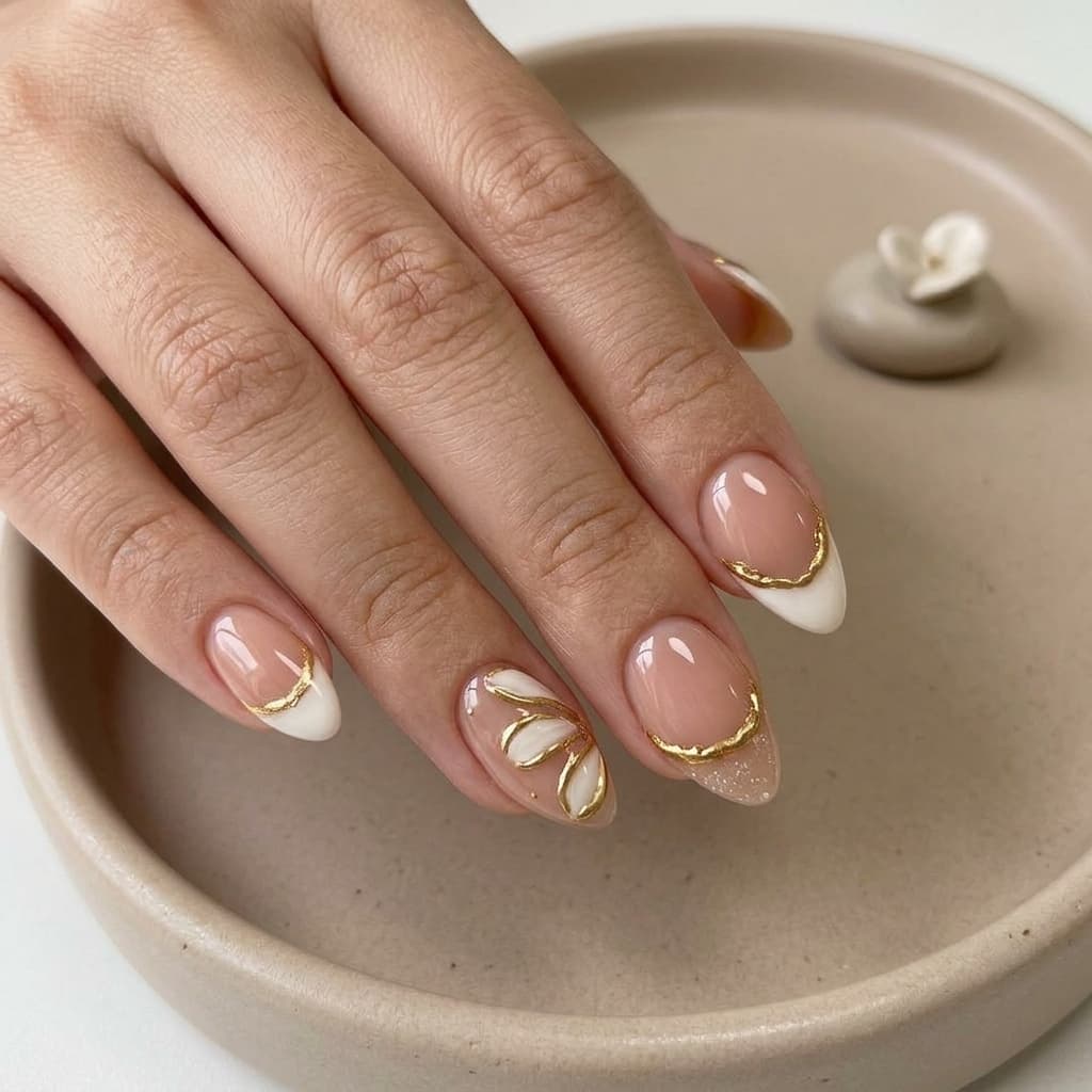 Ivory Rim Petal view 2