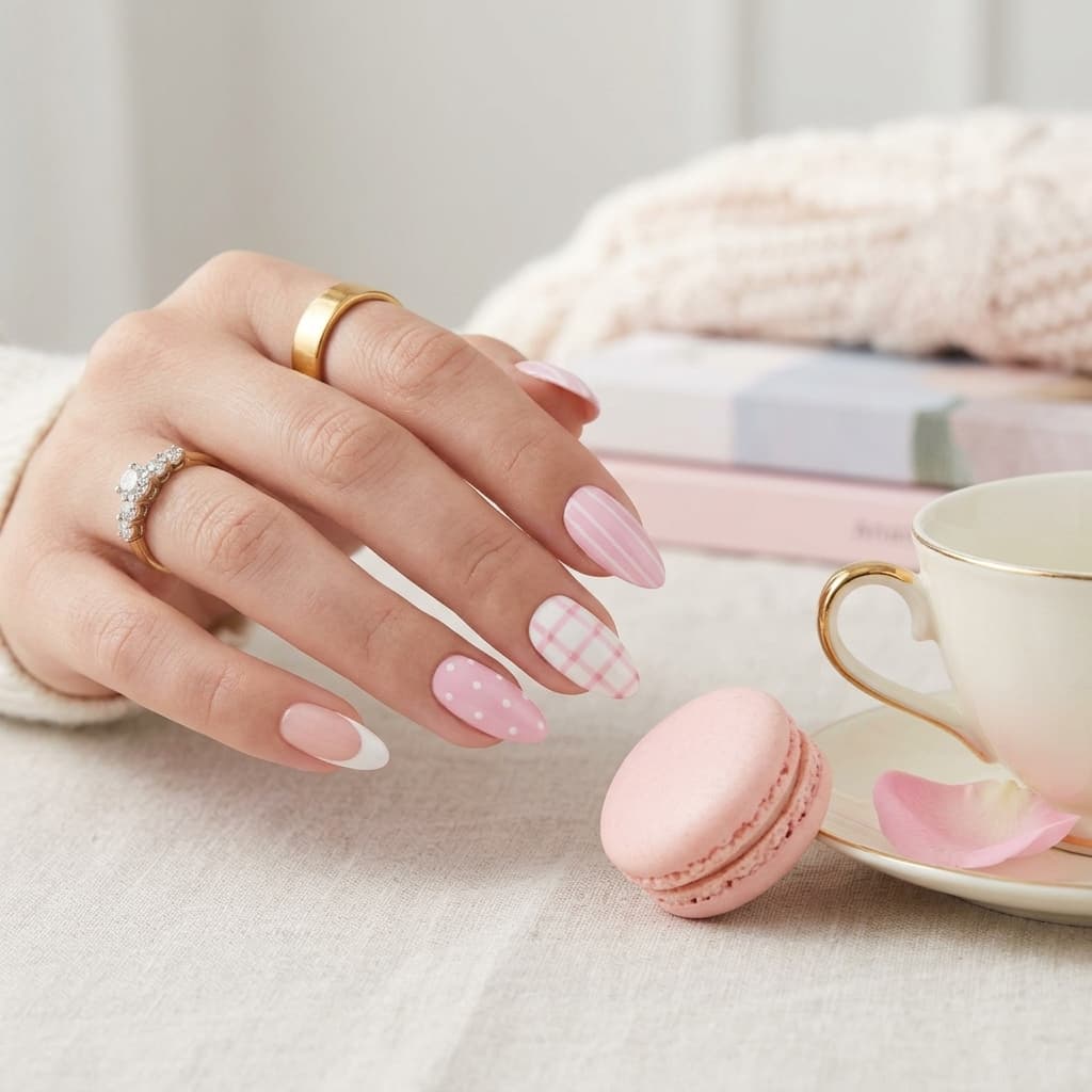 Candy Grid Nails view 2