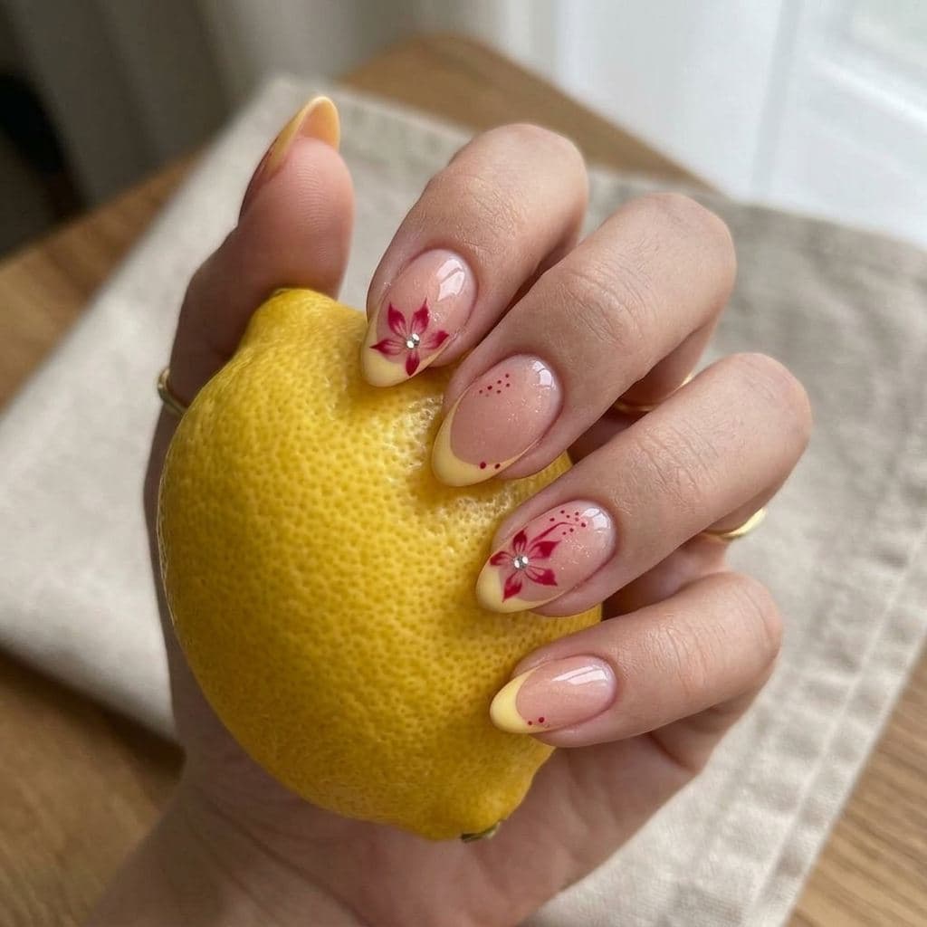 Lemon Bloom Set view 2